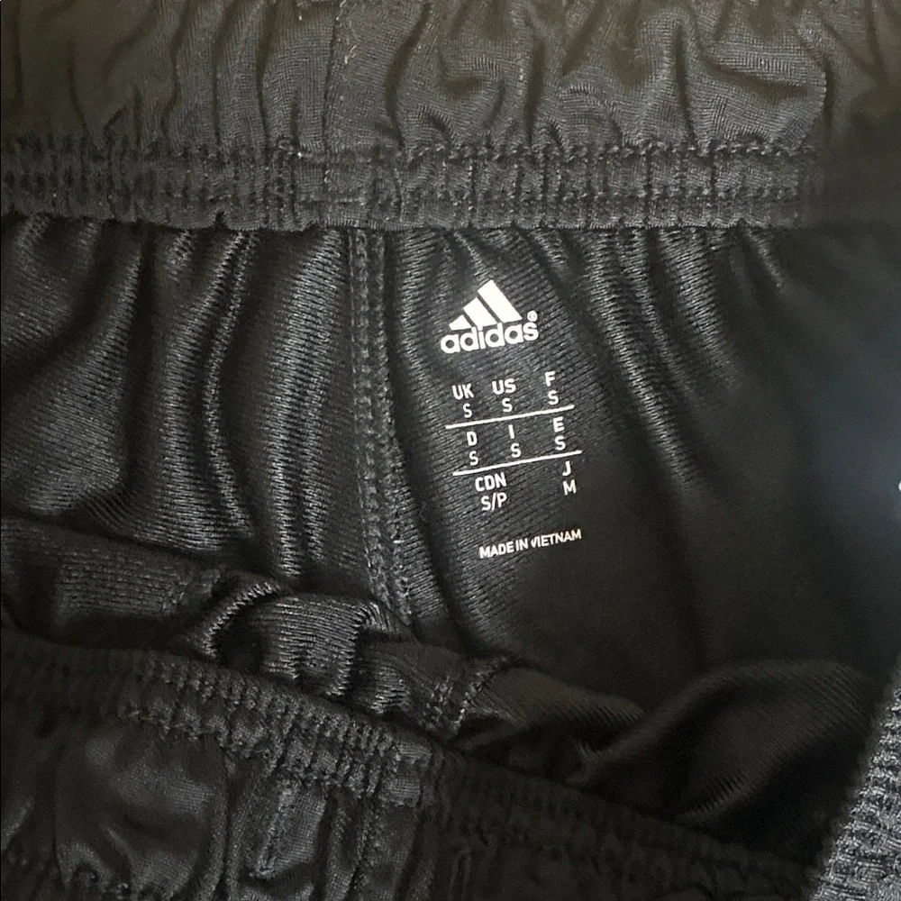 adidas 3-Stripes Track Pants – Black/White, Men’s Small, Athletic Joggers